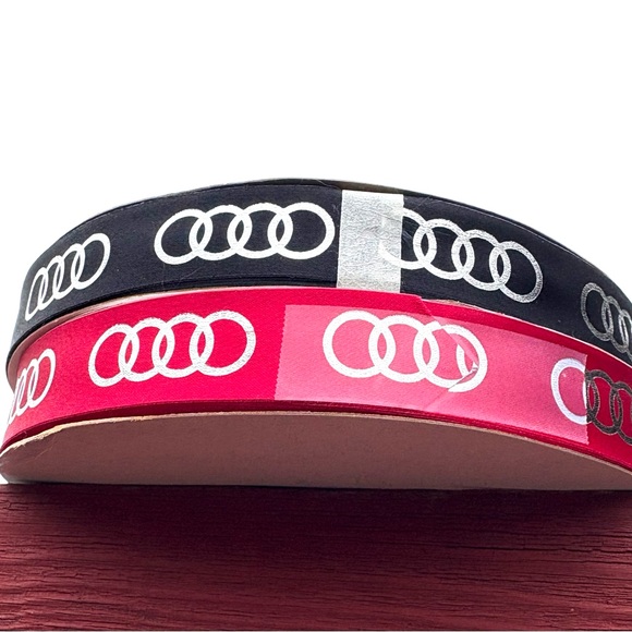 Audi Black Satin Ribbon 100 Yards - Picture 5 of 5
